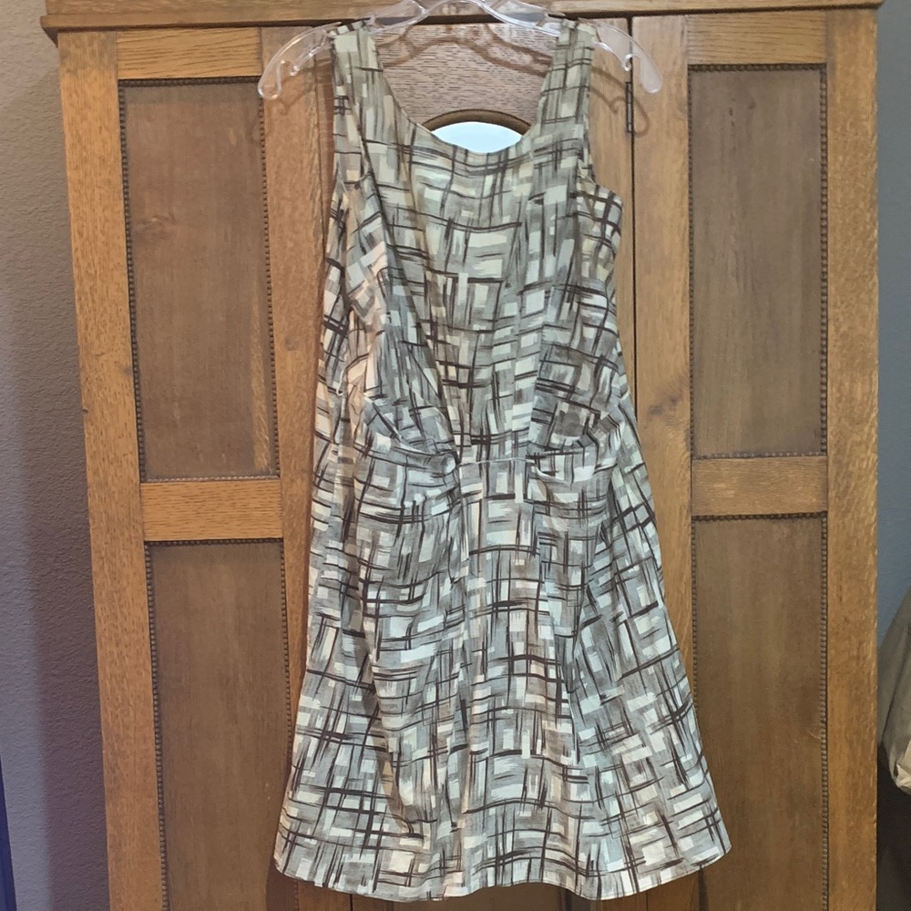 Marni Stylish Geometric Patterned Dress